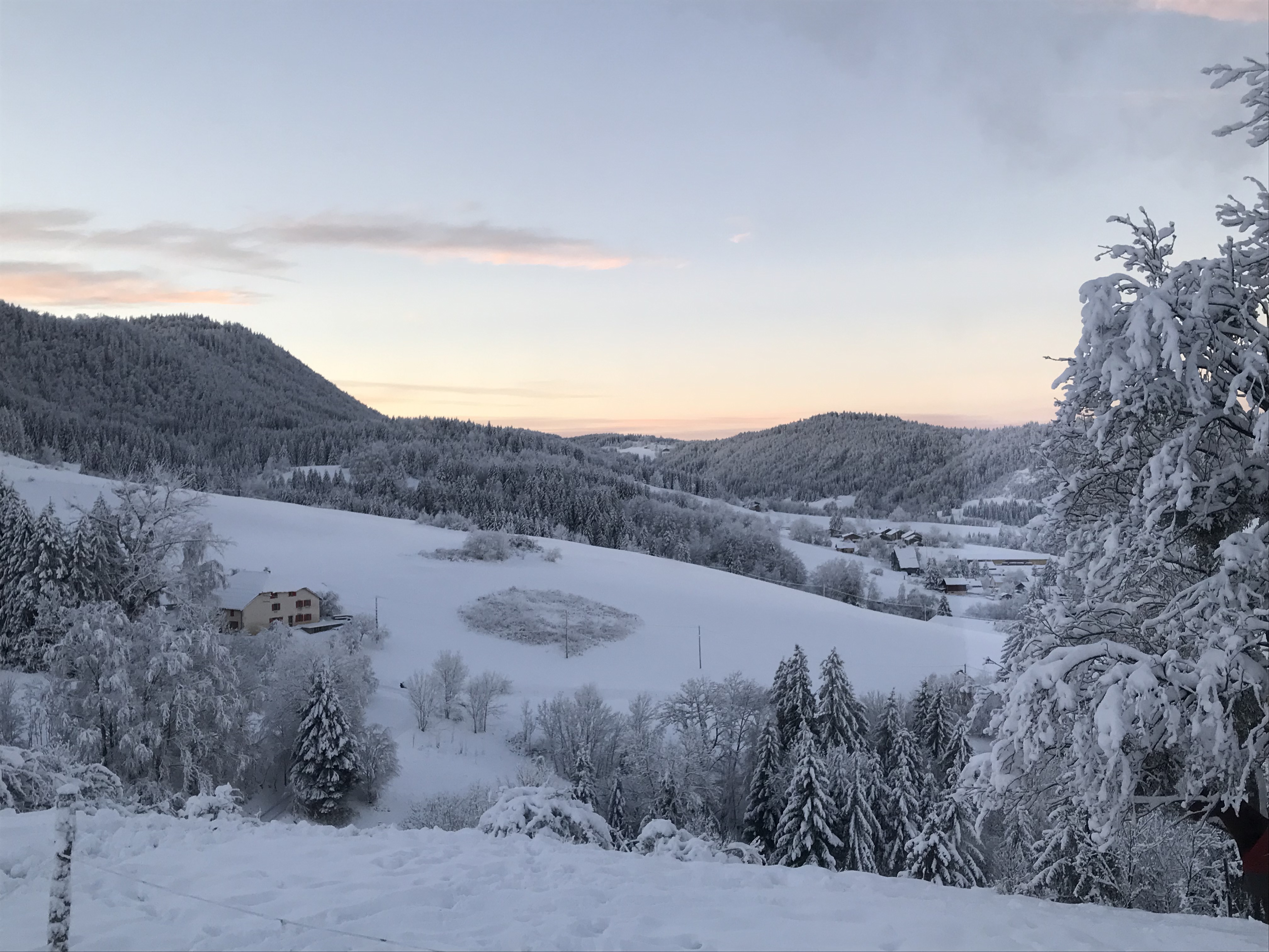 gite neige jura